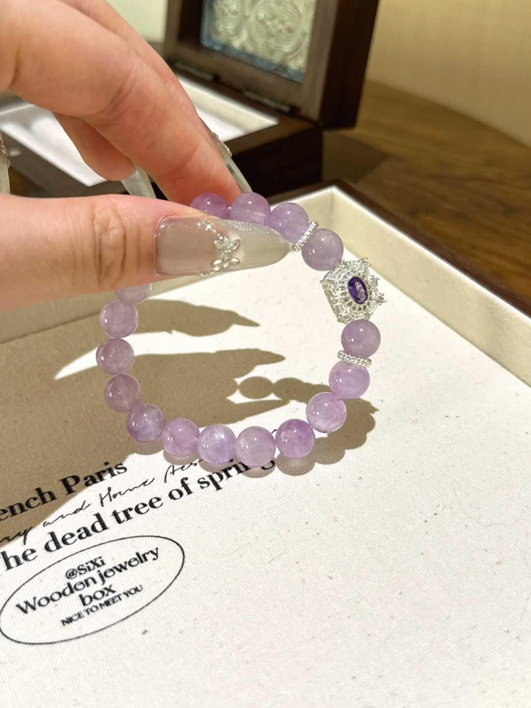 ▫️▪️ Amethyst bracelet